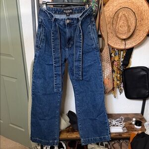 Le Lis blanc Blue Wide Leg Jeans